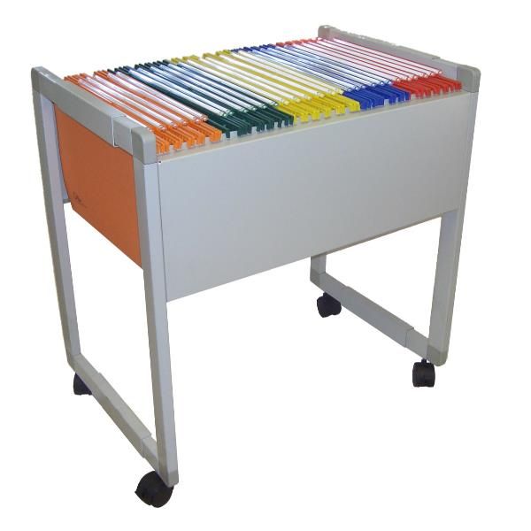 Carrello per cartelle sospese Delta 4000 - L 65 x P 45 x H 70 cm - Bertesi