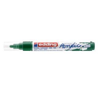 Edding 5300 acrylic marker fine, Verde, Verde, Medio, 2 mm, 3 mm, Inchiostro a …