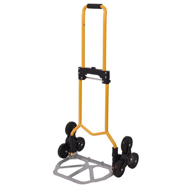Carrello pieghevole per scale - 100 x 50,5 x 42cm - portata massima 70 kg - acc…