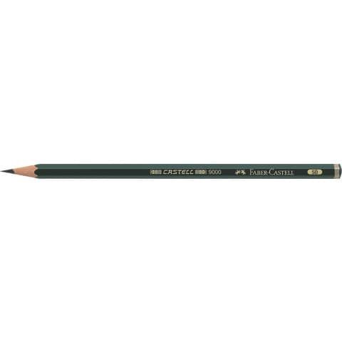 Faber-Castell CASTELL 9000 - Matita - 5B