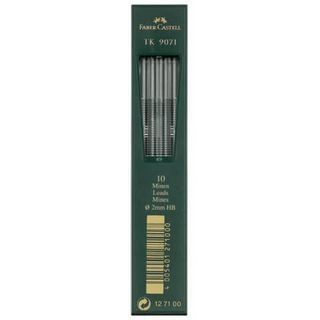 Faber-Castell TK 9071 - Mina per matita - HB - nero intenso - 2 mm (pacchetto d…
