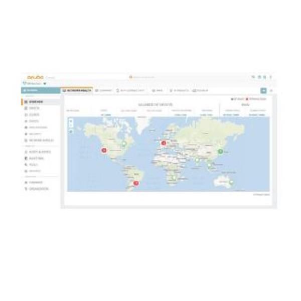 HPE Aruba Central Foundation - Licenza a termine (1 anno) - 1 punto d'accesso -…