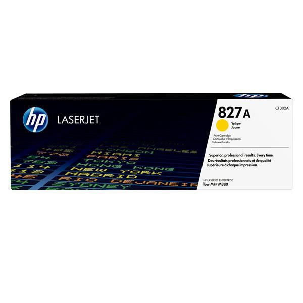 Hp - Toner originale - 827A - Giallo - CF302A - 32.000 pag