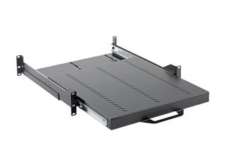 ITRack - Cassetto rack - nero - 2U - 19"