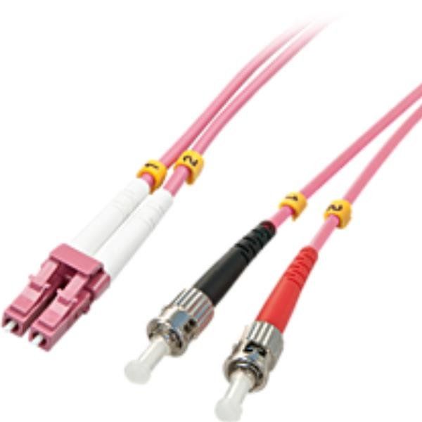 Lindy - Cavo patch - ST multi-mode (M) a LC multi-mode (M) - 15 m - fibra ottic…