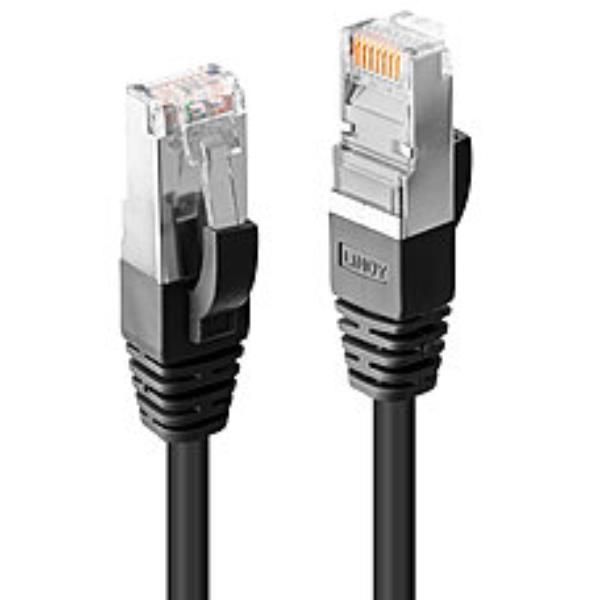 Lindy Premium - Cavo patch - RJ-45 (M) a RJ-45 (M) - 30 cm - doppino rivestito …