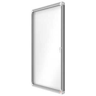 Nobo - Bacheca chiusa - montabile a parete - 944 x 907 mm - 12 x A4 - metallo -…