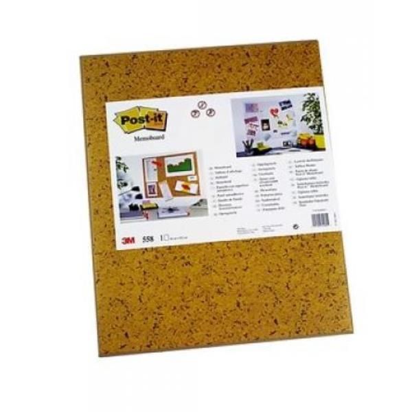 Post-it 558 - Bacheca - montabile a parete - 585 x 460 mm - quercia