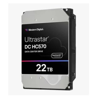 WD Ultrastar DC HC570 - HDD - 22 TB - interno - 3.5" - SAS 12Gb/s - 7200 rpm - …