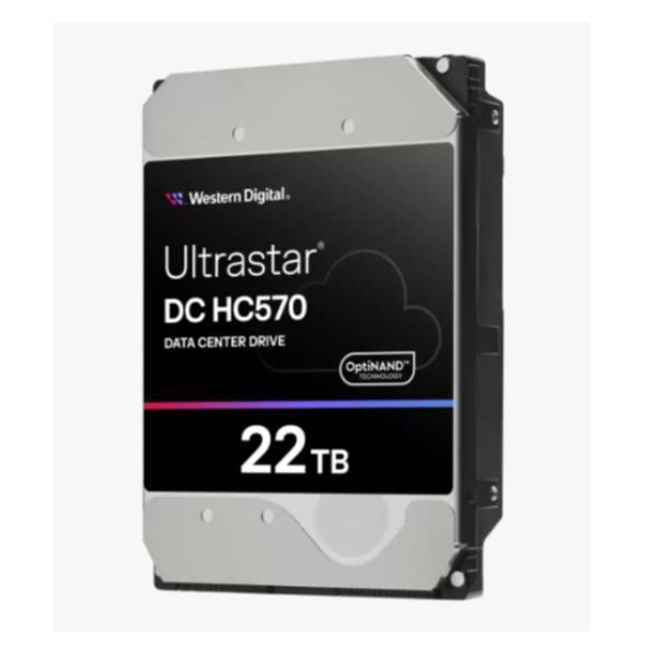 WD Ultrastar DC HC570 - HDD - 22 TB - interno - 3.5" - SAS 12Gb/s - 7200 rpm - …