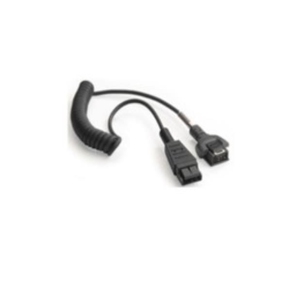 Zebra - Adattatore auricolare - avvolto a spirale - per Zebra WT41N0