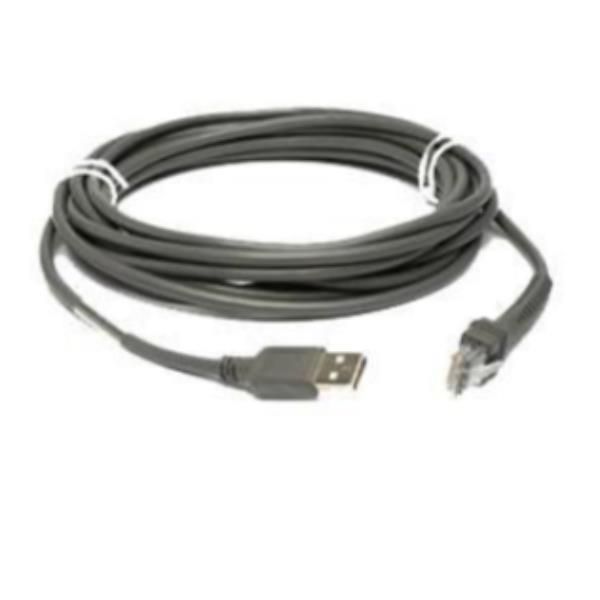 Zebra - Cavo USB - USB - 4.6 m - per Symbol LS2208, LS3408-ER