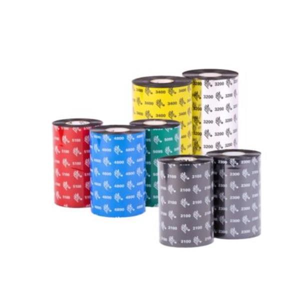 Zebra 2300 Wax - Nero - 54 mm x 74 m - nastro di stampa