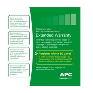 APC Extended Warranty - Contratto di assistenza esteso - parti - 1 anno - spedi…