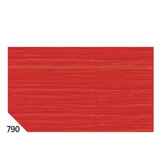 Carta crespa - 50 x 250 cm - 48 gr - rosso ciliegia 790 - Rex Sadoch - conf.10 …