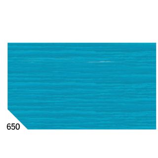 Carta crespa colorata Rex-Sadoch in rotolo 50x250 cm azzurro KR363650