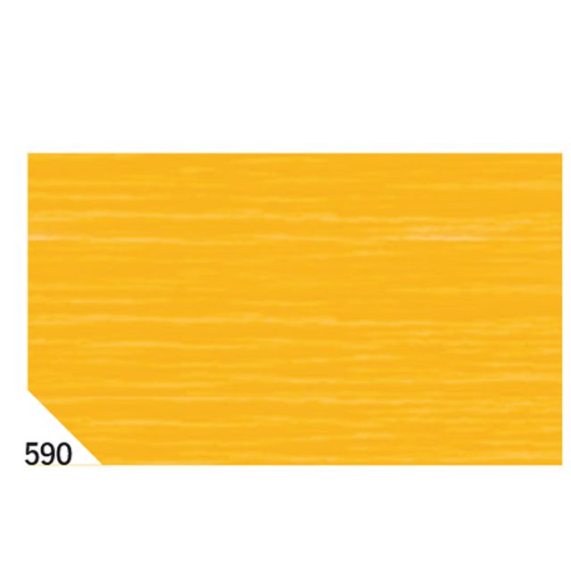 Carta crespa colorata Rex-Sadoch in rotolo 50x250 cm giallo sole KR363590