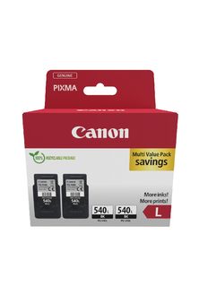 CARTUCCE ORIGINALE CANON CONFEZIONE DOPPIA NERO PG540L