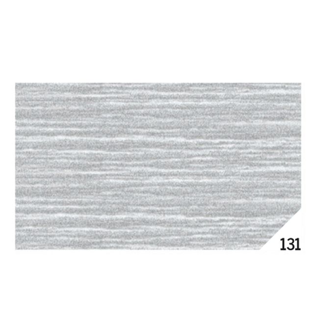 Carta crespa metal colorata Rex-Sadoch in rotolo 50x150 cm argento KM3X4131