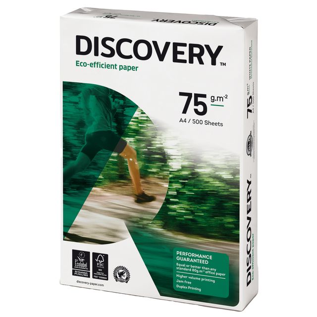 Carta per fotocopie A3 Discovery 75 g/m² risma da 500 fogli NDI0750574