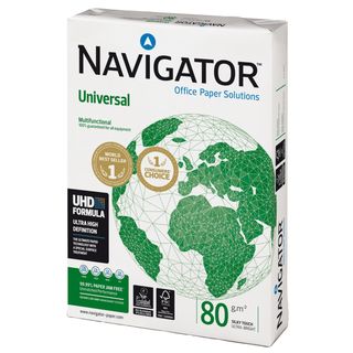 Carta per fotocopie A3 Navigator Universal 80 g/m² Risma da 500 fogli NUN0800626