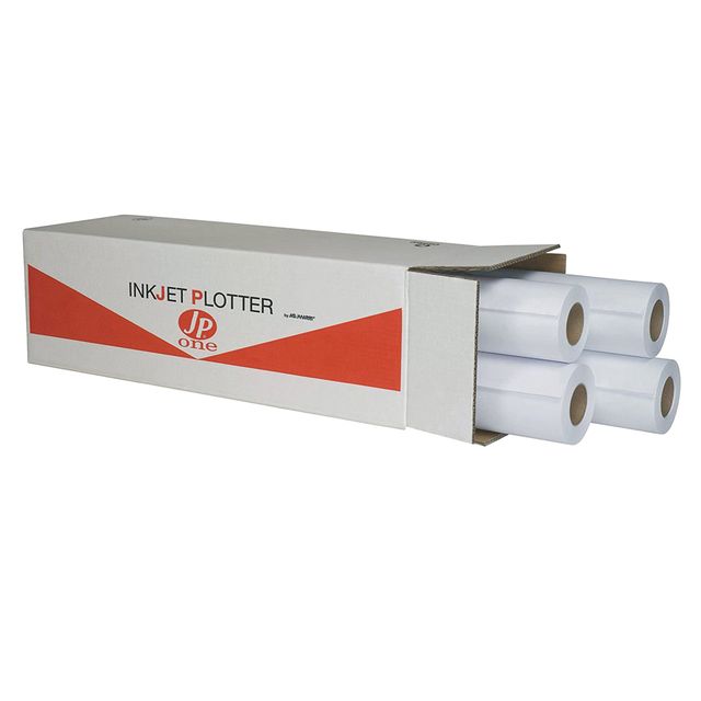 Carta plotter JP One P.80M - 625 mm x 50 mt - 80 gr - inkjet - opaca - bianco -…