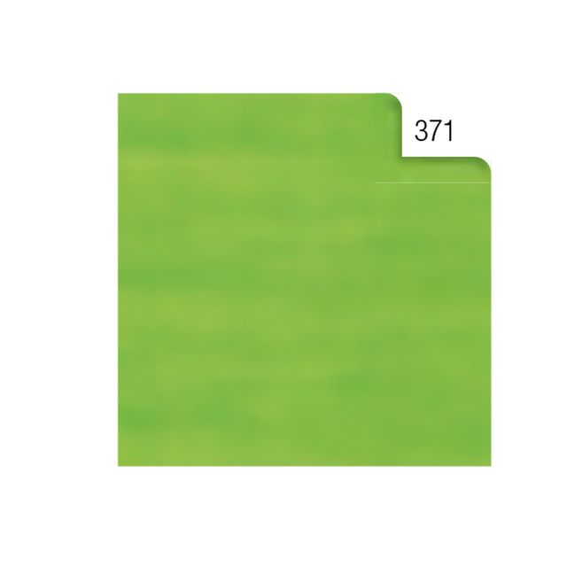 Carta velina - 50 x 70 cm - 20 gr - verde chiaro 371 - Rex Sadoch - busta 26 fo…