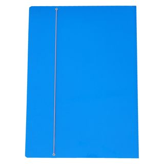 Cartella 3 lembi con elastico - A3 - dorso variabile - cartone plastificato - a…