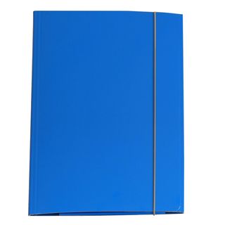 Cartella 3 lembi con elastico - A4 - dorso variabile - cartone plastificato - a…