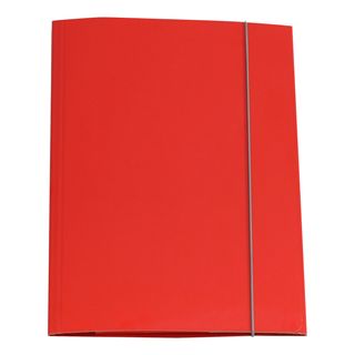 Cartella 3 lembi con elastico - A4 - dorso variabile - cartone plastificato - r…