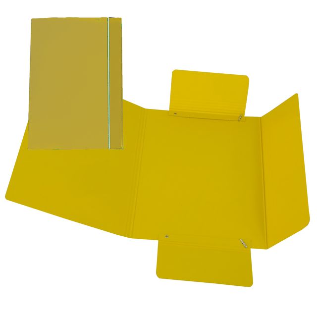 Cartella 3 lembi con elastico - A5 - dorso variabile - cartone plastificato - g…