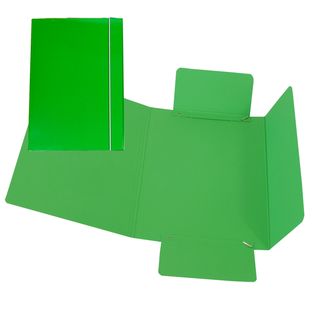Cartella 3 lembi con elastico - A5 - dorso variabile - cartone plastificato - v…