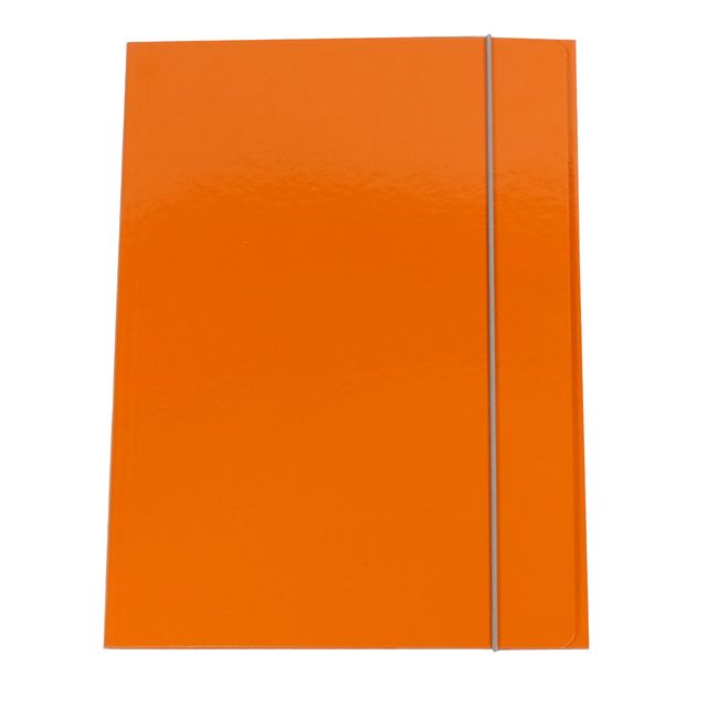 Cartella 3 lembi con elastico Queen - A4 - dorso variabile - cartone plastifica…