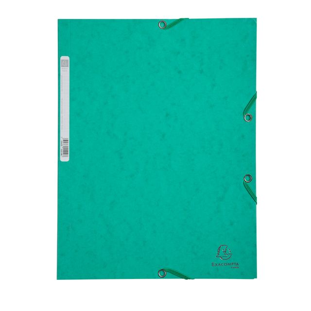 Cartella 3 lembi con elastico angolare - A4 - dorso 0,3 cm - cartoncino Lustrè …