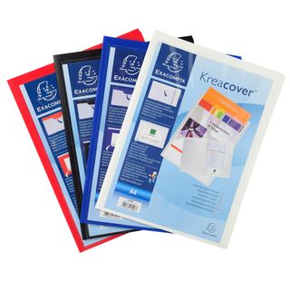 Cartella di presentazione con 2 alette Kreacover - A4 - PP - colori assortiti -…