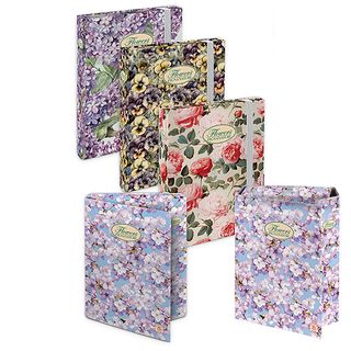 Cartella progetti Nature Flowers - 26 x 34 cm - dorso 7 cm - con elastico - Pig…