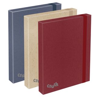 Cartella progetto Crush con elastico - 25 x 35 cm - dorso 3 cm - colori assorti…