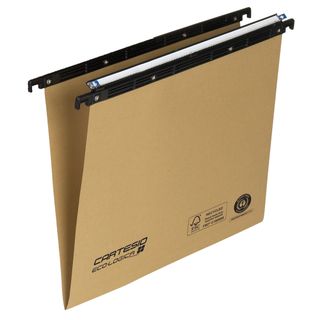 Cartella sospesa Cartesio Eco-logica - cassetto - 33 cm - fondo V - 31,3 x 25 c…