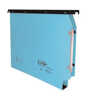 Cartella sospesa Joker - armadio - interasse 33 cm - fondo U - 33 x 28 cm - blu…
