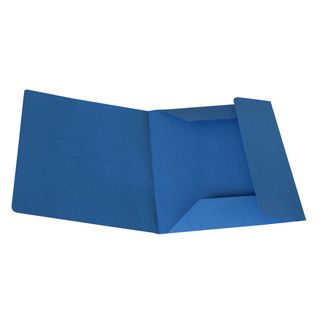 Cartellina 3 lembi - 200 gr - 25 x 33 cm - cartoncino manilla - azzurro - Carto…
