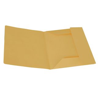 Cartellina 3 lembi - 200 gr - 25 x 33 cm - cartoncino manilla - giallo - Cartot…