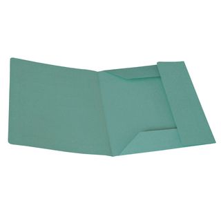 Cartellina 3 lembi - 200 gr - 25 x 33 cm - cartoncino manilla - verde - Cartote…