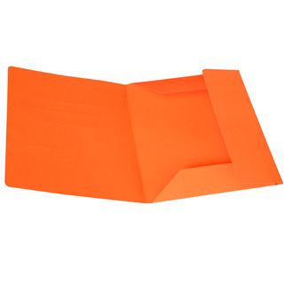 Cartellina 3 lembi - 200 gr - 25 x 34,5 cm - cartoncino bristol - arancio - Sta…