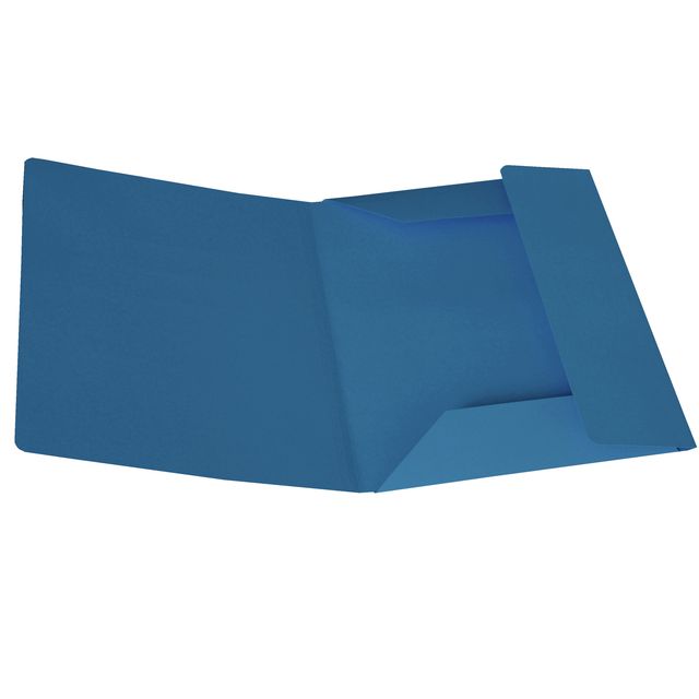 Cartellina 3 lembi - 200 gr - 25 x 34,5 cm - cartoncino bristol - blu - Starlin…