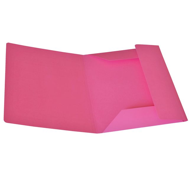 Cartellina 3 lembi - 200 gr - 25 x 34,5 cm - cartoncino bristol - ciclamino - S…