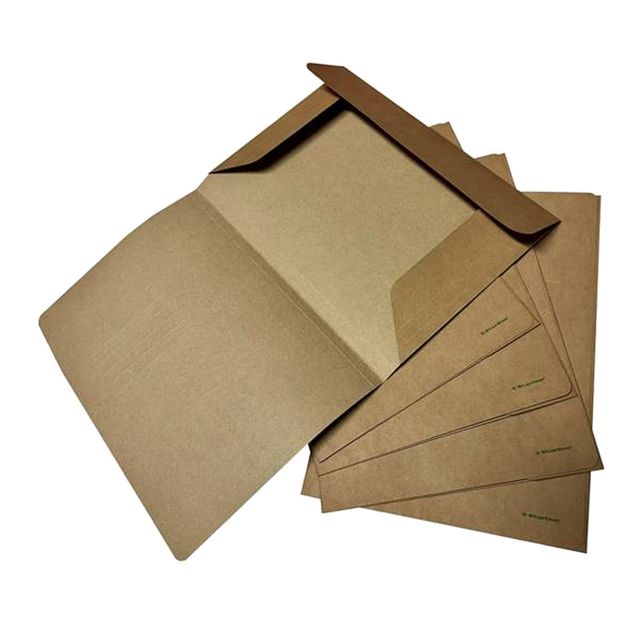 Cartellina 3 lembi Eco - 225 gr - 24,5 x 34 cm - cartoncino kraft - avana - Sta…