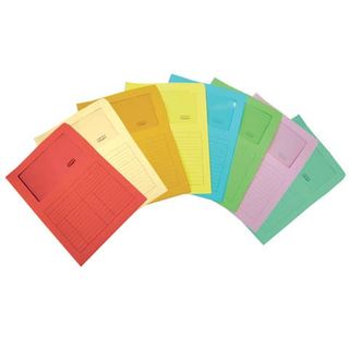 Cartellina a L con finestra Sintex - 120 gr - A4 - acquamarina - Blasetti - con…