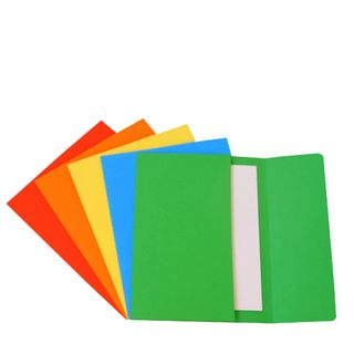 Cartellina a busta - 200 gr - A4 - cartoncino bristol - 5 colori assortiti - St…