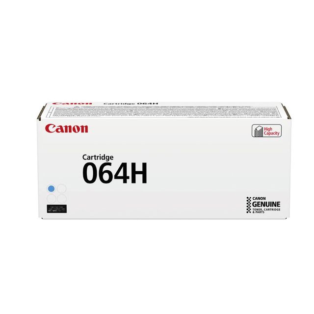 Canon 064H - Ciano - originale - cartuccia toner - per i-SENSYS LBP722Cdw, MF83…