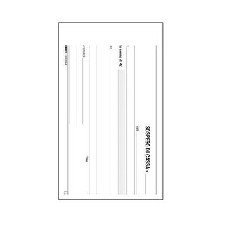 Edipro - Blocco numerazione - 100 fogli - 130 x 60 mm - numerato